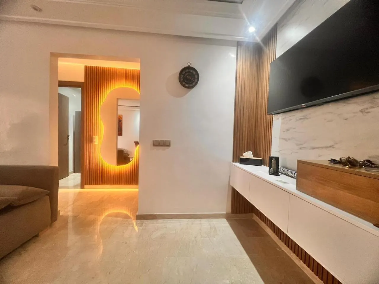 Gueliz Appartement De Luxe 2 Piscines Marrákes Marokkó